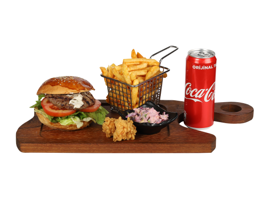 Et Burger Menü Big Coffee House Tekirdağ